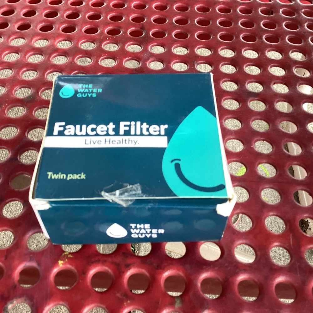 The Water Guys Faucet Filter Live Healthy Universal Fit S3 Twin Pack